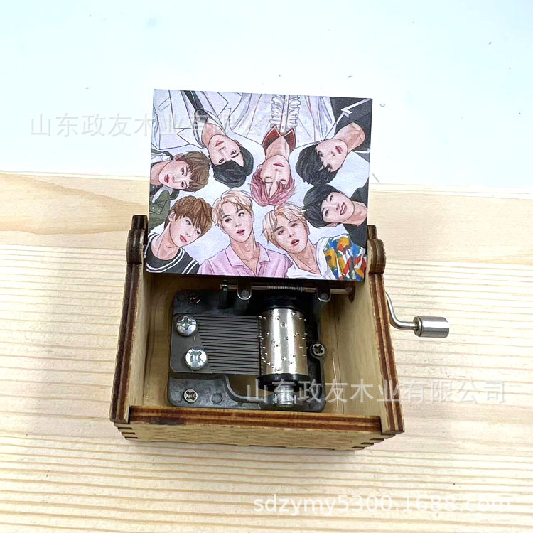Musical Instrument Handpan - Carillon in Legno a Manovella Kpop