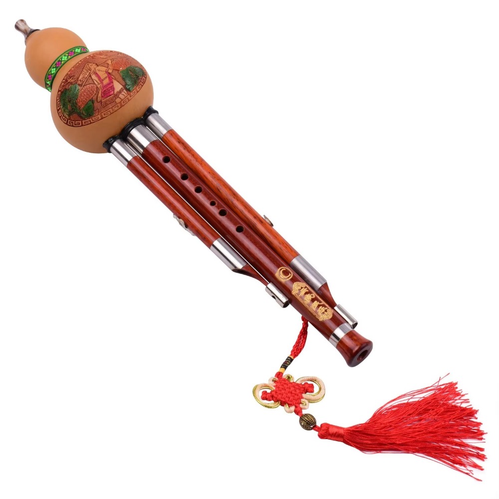 A Musical Instrument With Keys - Flauto Hulusi a 3 toni in