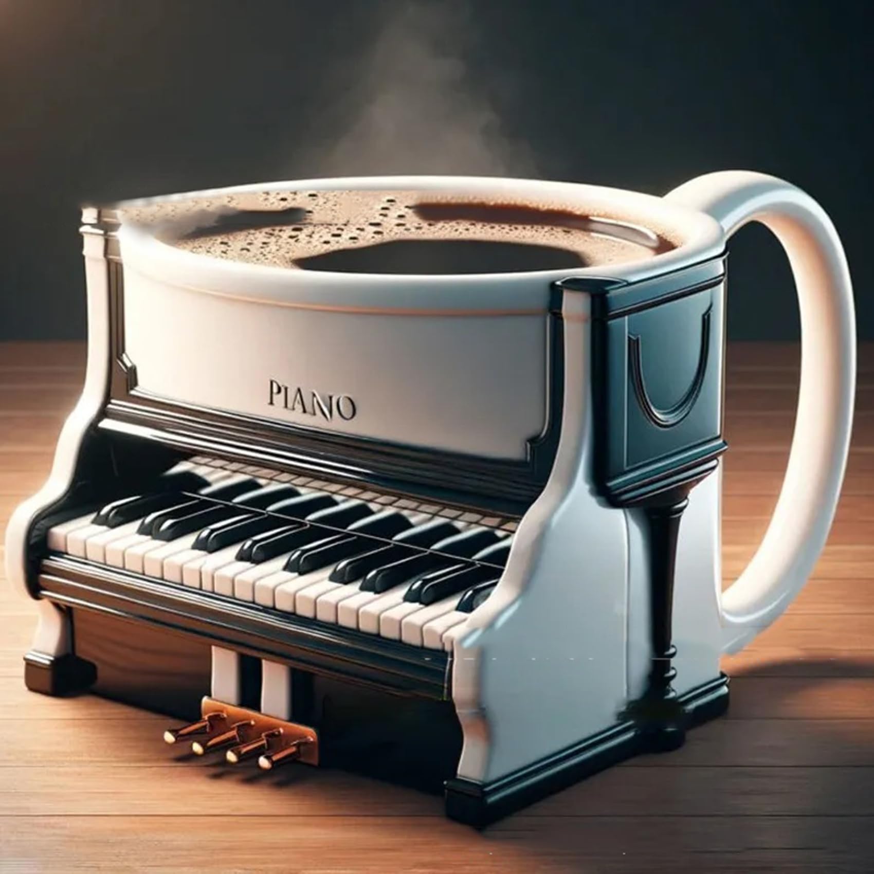Musical Instrument Like Piano - Novità Tazza da caffè per strumenti