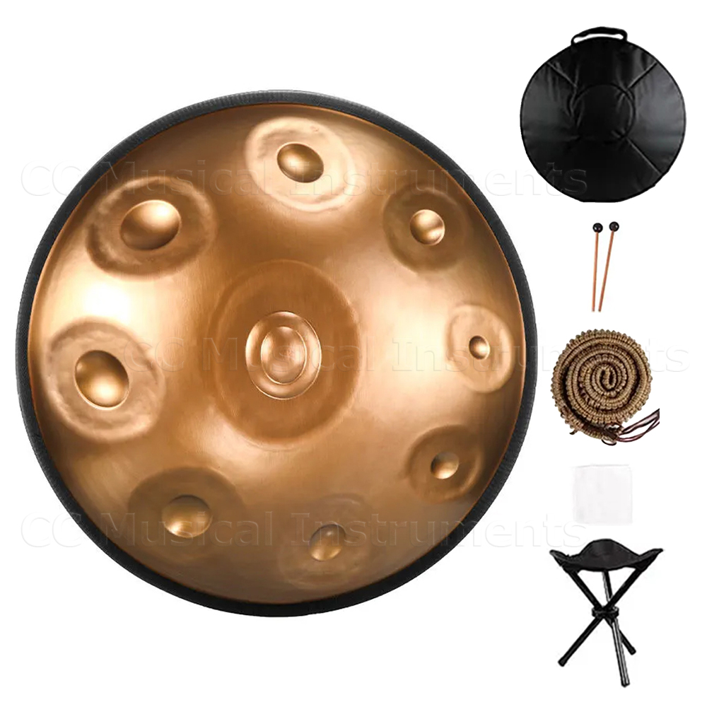 Musical Instrument Handpan - Tamburo Handpan per meditazione yoga, batteria