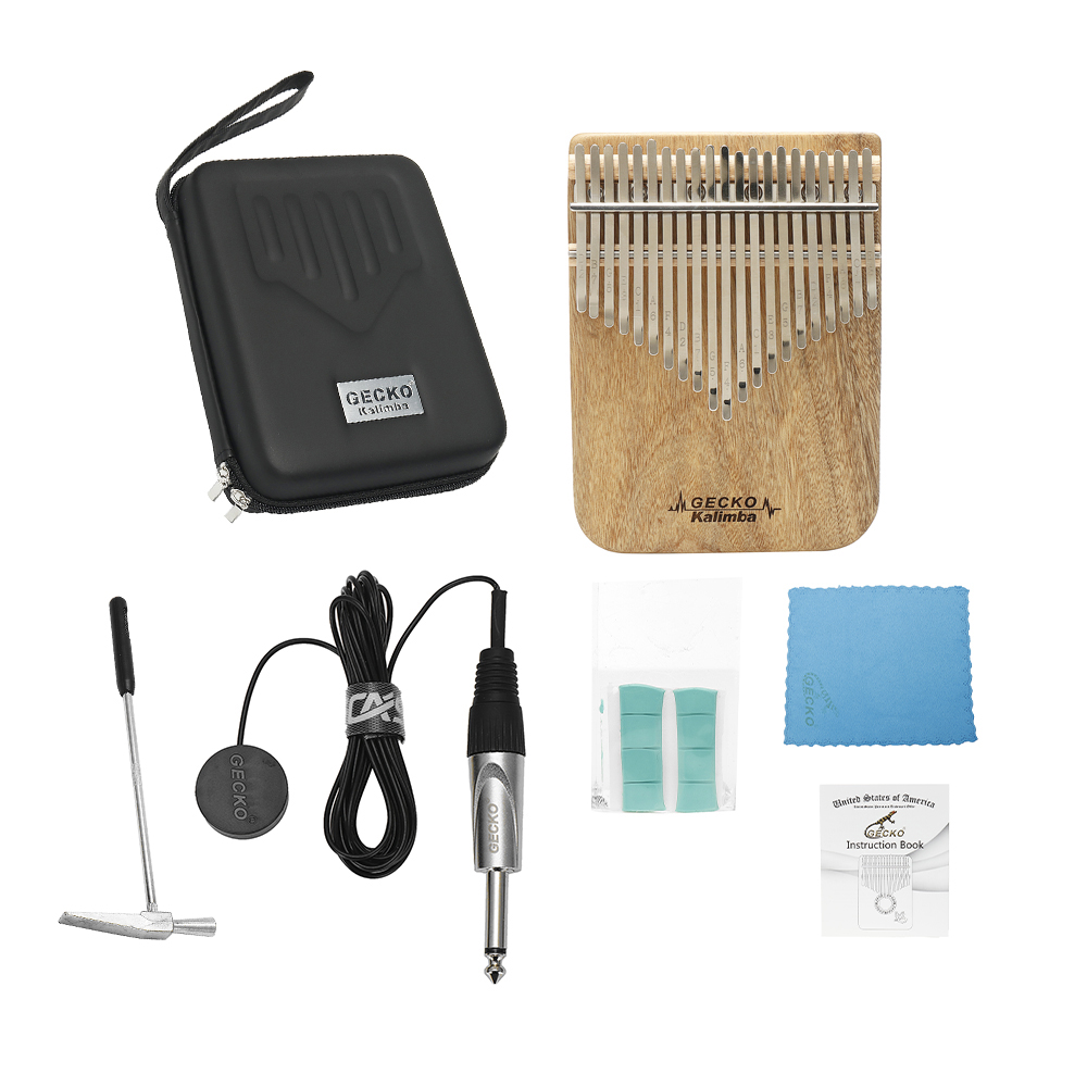 A Musical Instrument With Keys - GECKO Kalimba a 21 tasti in