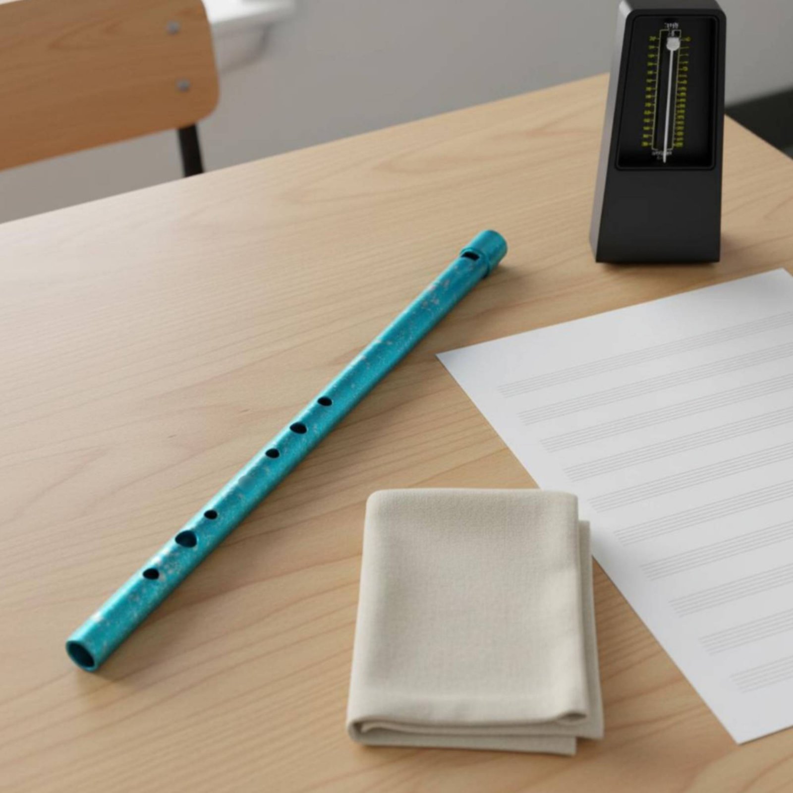 Tin Whistle Flute - Flauto irlandese per uso didattico, flauto