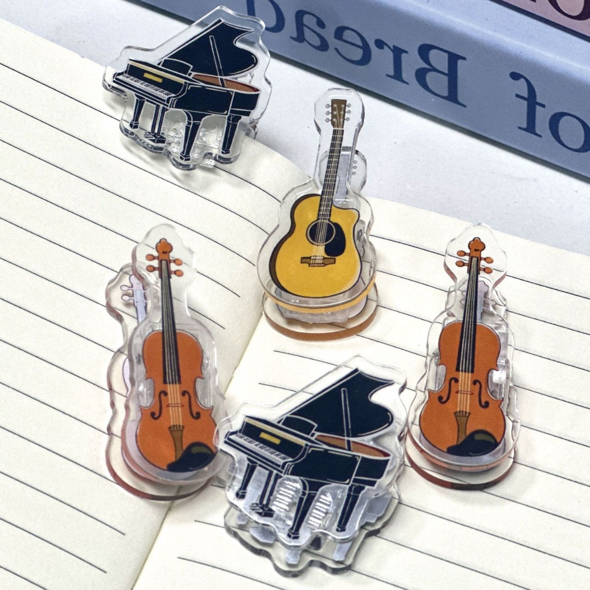 Clip per Spartiti a Forma di S - Musical Instrument Coloring Pages recensione e prezzo