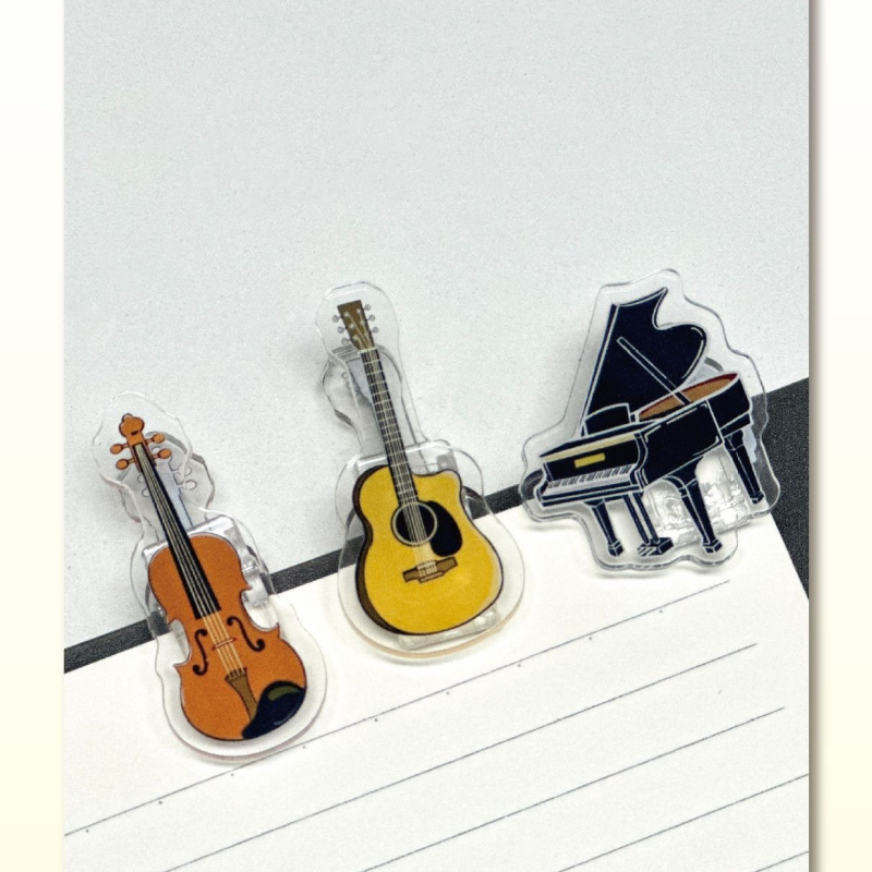 Clip per Spartiti a Forma di S - Musical Instrument Coloring Pages recensione e prezzo
