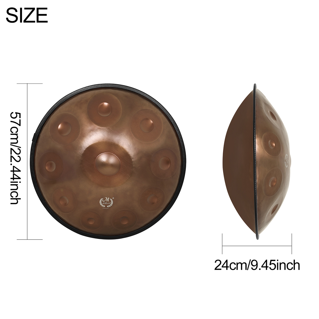 M MBAT Handpan in Re minore da - Musical Instrument Handpan recensione e prezzo