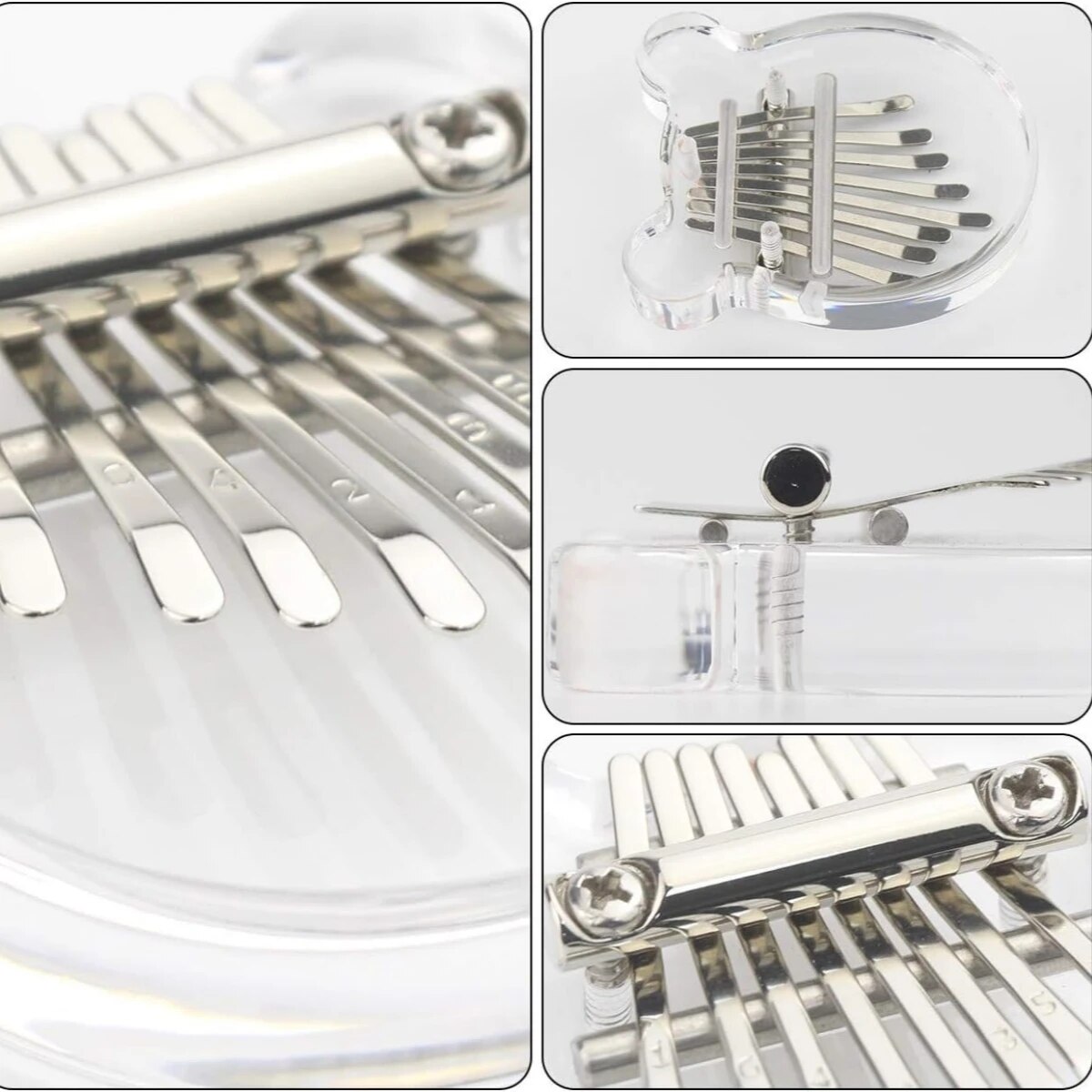 Miwayer 8 tasti Mini Kalimba A - A Musical Instrument With Keys recensione e prezzo