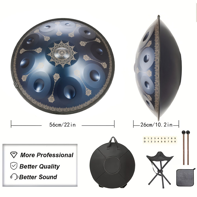 Handpan a 10 note da 22 pollic - Musical Instrument Handpan recensione e prezzo