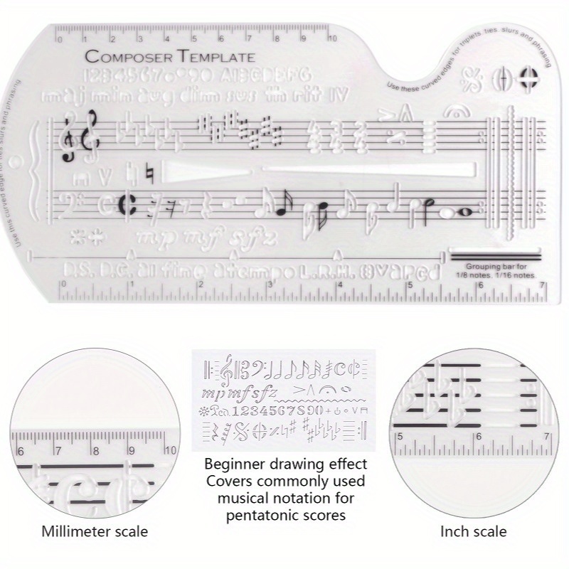 Righello Multifunzione a Cinqu - Musical Instrument In Drawing recensione e prezzo