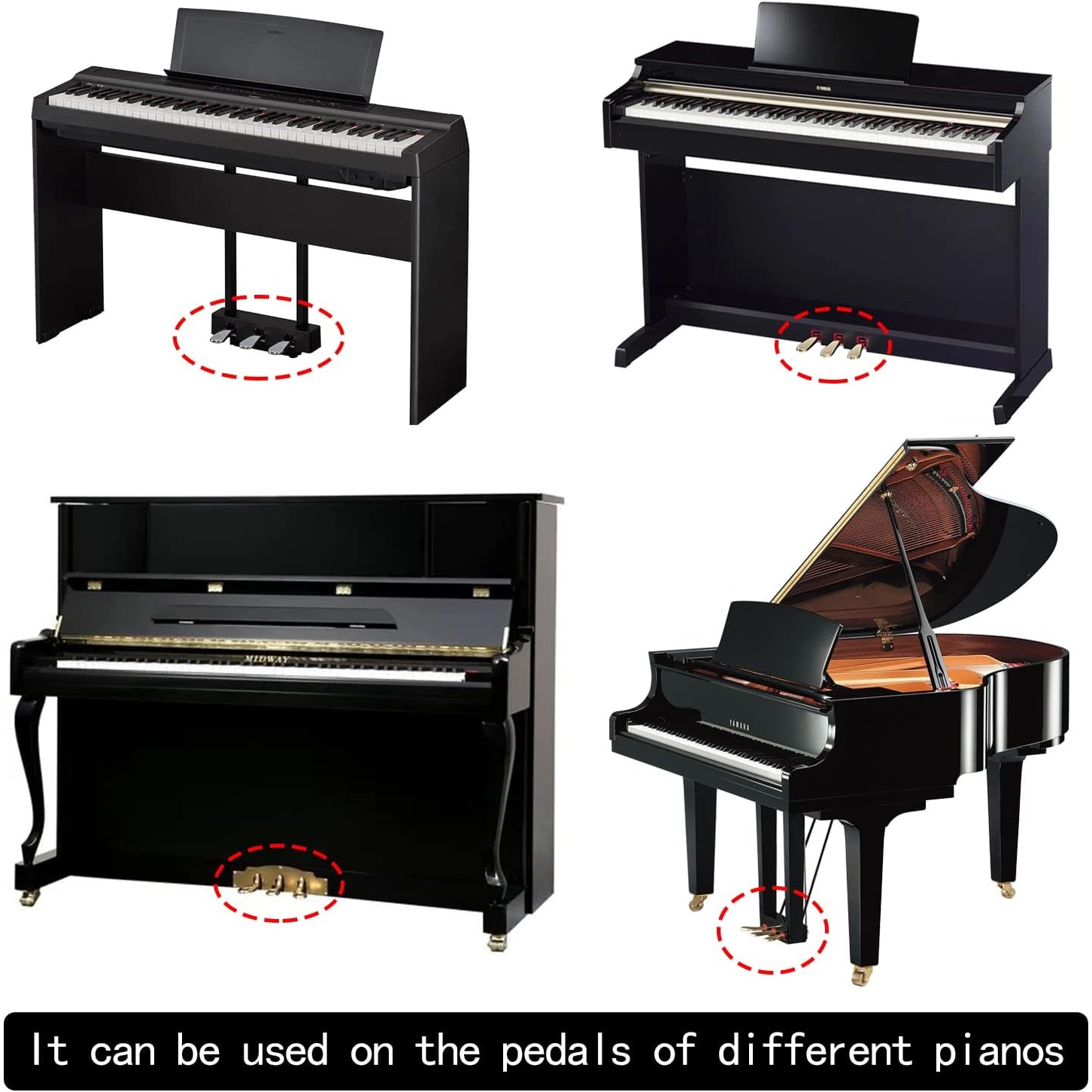 Coperture per pianoforte Manic - Musical Instrument Like Piano recensione e prezzo