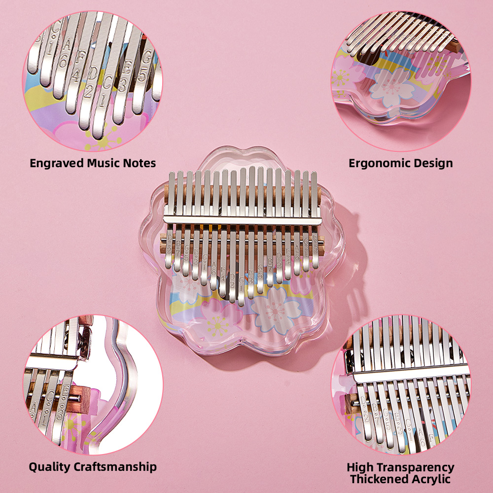 Mini Thumb Piano 17 tasti stru - A Musical Instrument With Keys recensione e prezzo