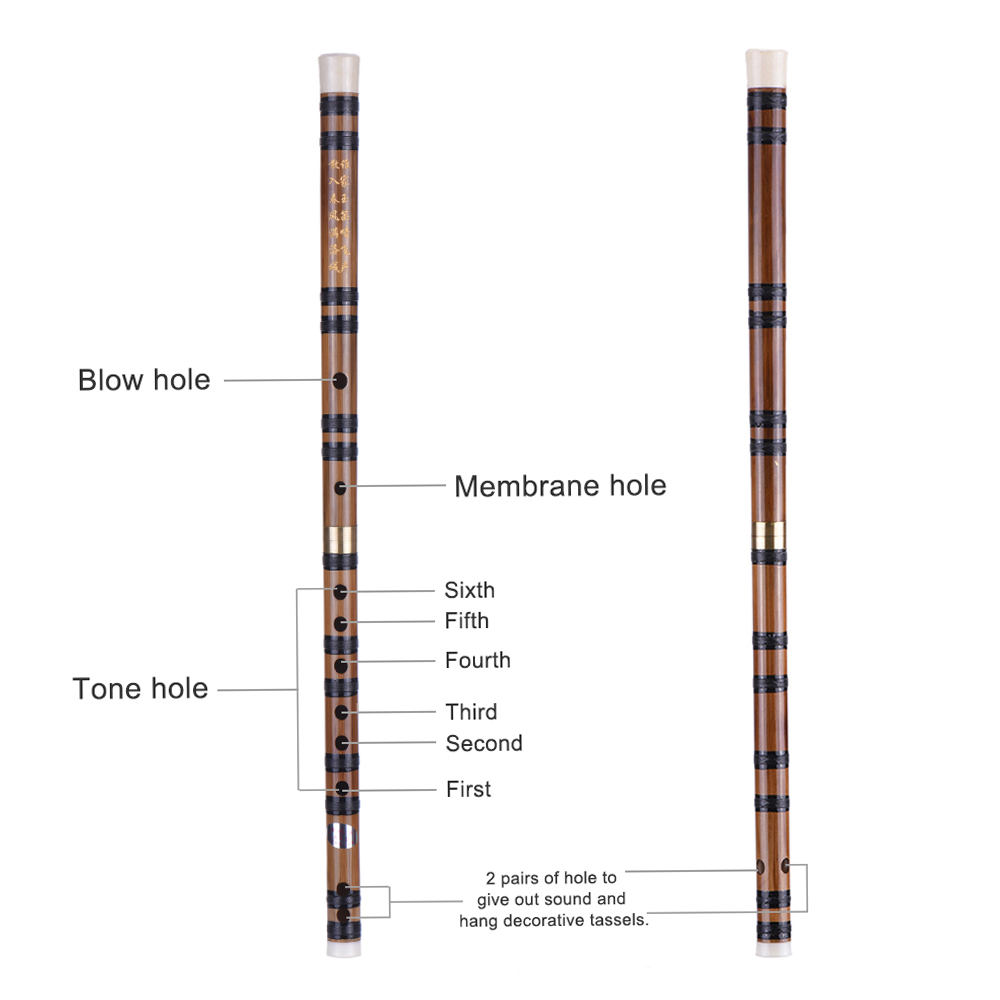 Flauto di bambù amaro fatto a  - Tin Whistle Flute recensione e prezzo