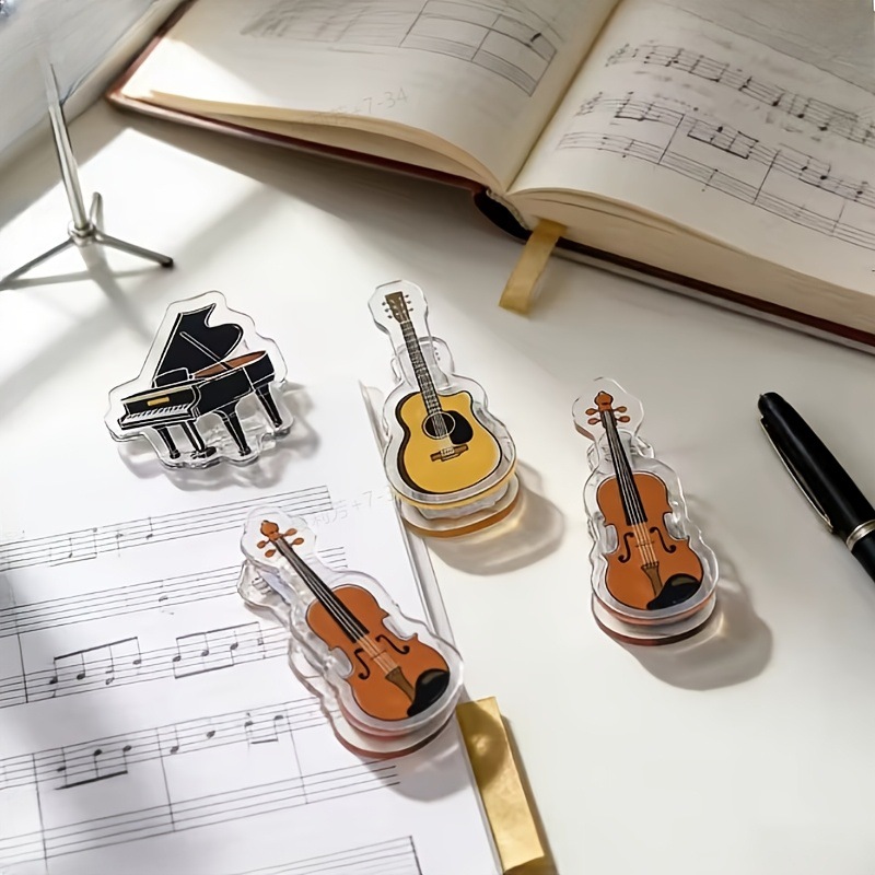 5 Pezzi Mini Clip Musicali in  - Musical Instrument Coloring Pages recensione e prezzo
