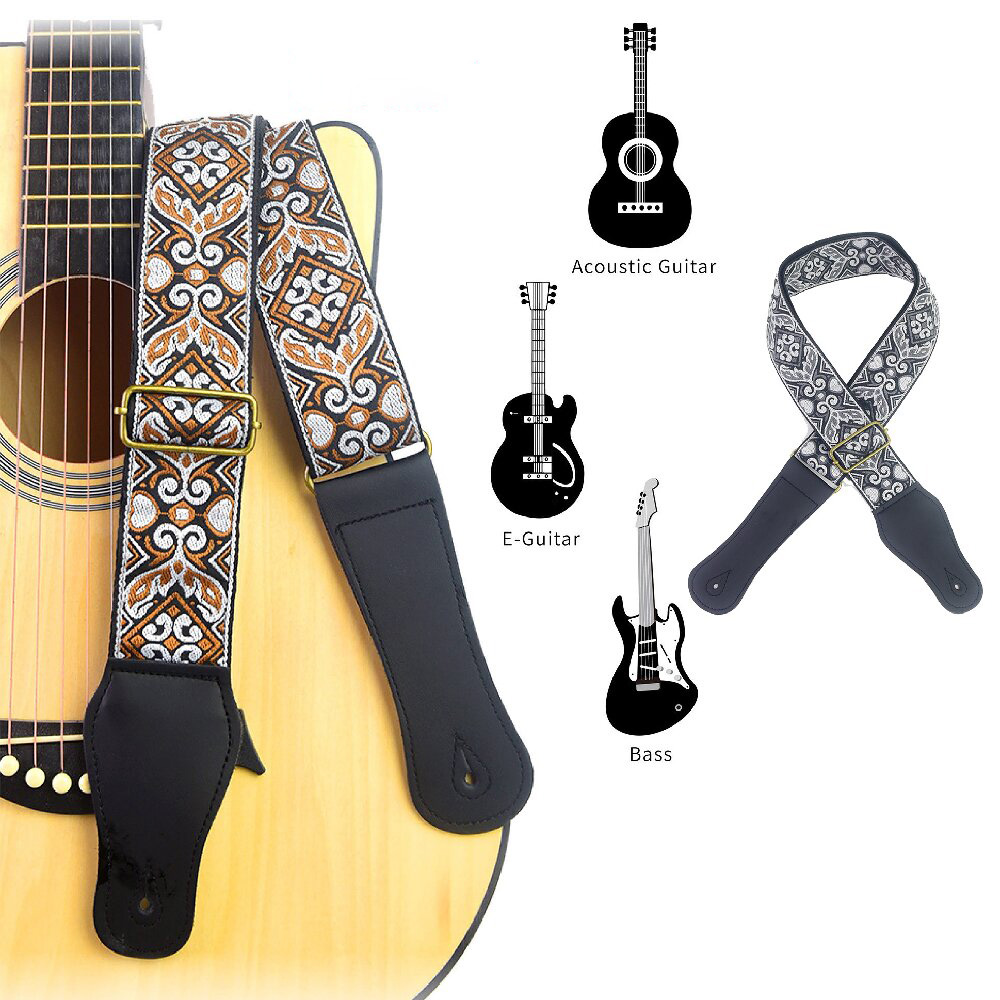 Tracolla per Chitarra Ricamata - Musical Instrument Organ recensione e prezzo